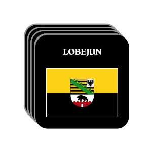  Saxony Anhalt   LOBEJUN Set of 4 Mini Mousepad Coasters 