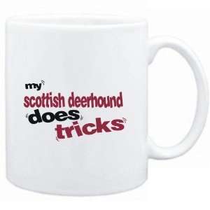  Mug White  MY Scottish Deerhound DOES TRICKS  Dogs 