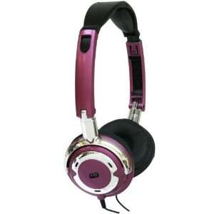  iHip Popmetal DJ Style Headphones (Pink): Electronics