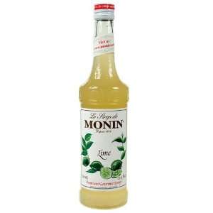 Monin M AR029A 12 750 ml Lime Syrup Grocery & Gourmet Food