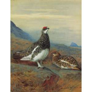  FRAMED oil paintings   Archibald Thorburn   24 x 32 inches 