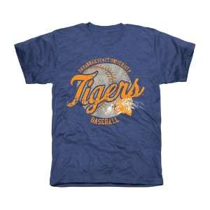  Savannah State Tigers Original Pastime Tri Blend T Shirt 