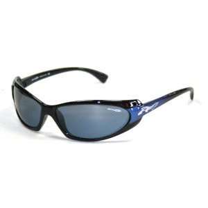 Arnette Sunglasses Shaft Black with Gradient Navy Blue Element and 
