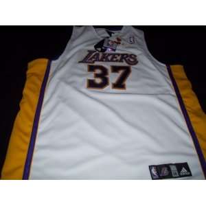 Ron Artest Authentic White Authentic Los Angeles Lakers Jersey Size 54 