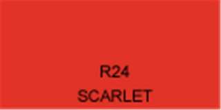 Rosco Roscolux Filter # 24 Scarlet Color Gel Sheet  