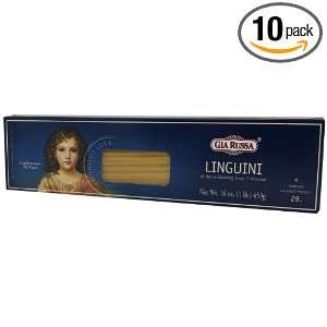 Gia Russa Linguine, 16 Ounce (Pack of 10)  Grocery 