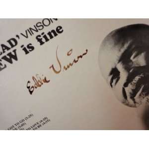   Kidney Stew Is Fine Jazz LP Signed Autograph Delmark