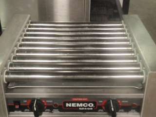 Nemco Roll A Grill Model 8018 Hot Dog Roller Grill  