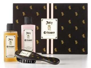 Juicy Crittoure by Juicy Couture Dog gift set Shampoo, Conditioner 