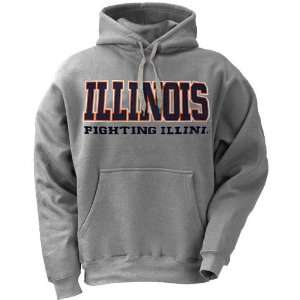  Illinois Fighting Illini Ash Training Camp Hoody 