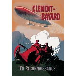  Paper poster printed on 20 x 30 stock. Clement Bayard 