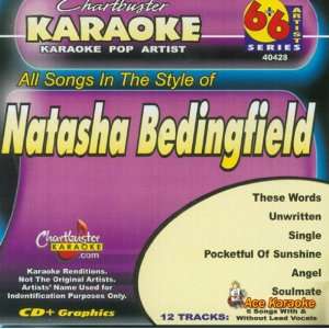   Karaoke 6X6 CDG CB40428   Natasha Bedingfield Musical Instruments