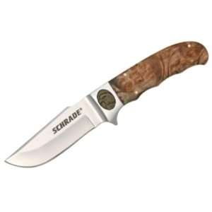  Schrade Knives D2EDIW Eagle Fixed Blade Knife with Desert 