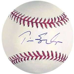 Tim Spooneybarger Autographed Baseball 