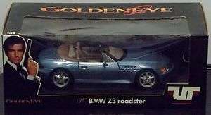 James Bond 007 Golden Eye BMW Z3 Roadster Diecast 1:18 scale UT Models 