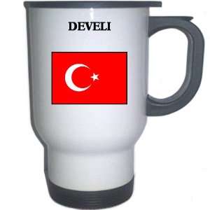  Turkey   DEVELI White Stainless Steel Mug Everything 