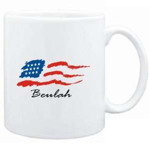 Mug White  Beulah   US Flag  Usa Cities  Sports 