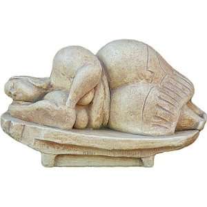 Dreamer of Malta Female Sleeping Statue Sculpture 
