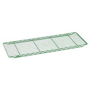  Metro 1448Q DHG qwikSLOT Hunter Green Wire Shelf   14 x 