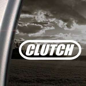  Clutch Decal Hard Rock Band Car Truck Window Sticker 