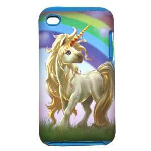 Rainbow Unicorn Two Tone Soft Silicone Case and Hard Case for Apple 