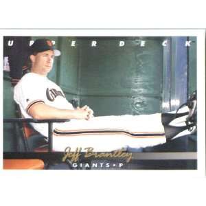  1993 Upper Deck # 581 Jeff Brantley San Francisco Giants 