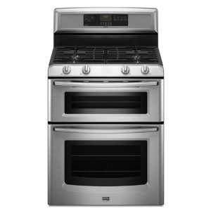  Maytag MGT8655XS   Gemini(R) Double Oven Freestanding Gas 