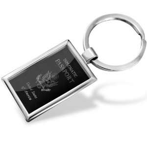  Keychain American diplomats ID USA   Hand Made, Key 