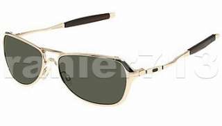 NEW! Oakley Felon Sunglasses Polished Gold/Dark Grey  