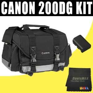  Canon 200DG Digital Camera Gadget Bag (Black) for Canon 