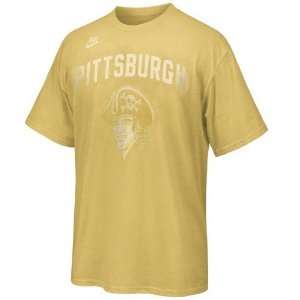   Pirates Gold Cooperstown Discharged T shirt: Sports & Outdoors