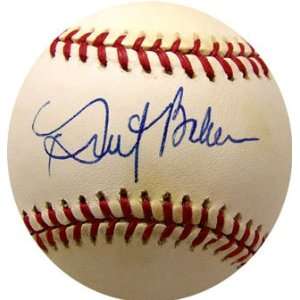 Dusty Baker Autographed Ball