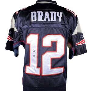  Tom Brady Signed New England Patriots Jersey   GAI 