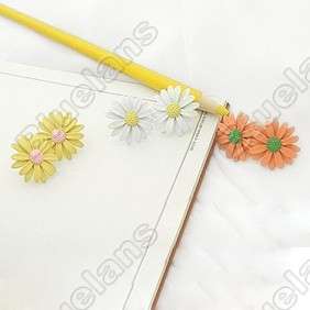 Sweet Lovely Daisy Flower Cute Fashion Earring 5182 Yellow  