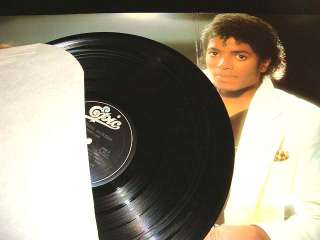 Michael Jackson Thriller Album + Liner +Litho Signature  