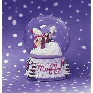  Muffy Santas Workshop Water Ball 1994 