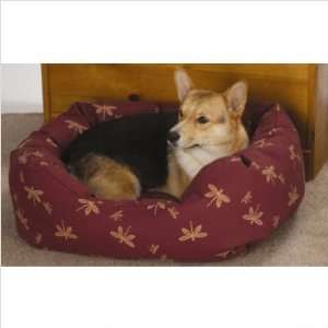  Towne Square Dog Bed in Twill Size Large, Fabric Teal 