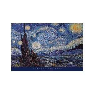  Starry Night Poster Print: Home & Kitchen