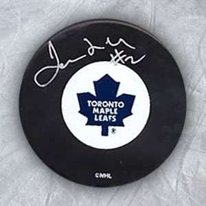  IAN TURNBULL Toronto Maple Leafs SIGNED Hockey Puck 