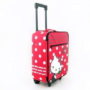  Hello Kitty Rolling Luggage (Red): Toys & Games