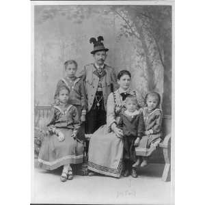  Mr & Mrs Veit,with children,Josefa,Viktoria,daughter who 