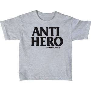  Anti Hero Blackhero Toddler 2t Heather Gray/Black Sports 