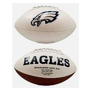  Michael Vick Autographed Philadelphia Eagles Logo Football 