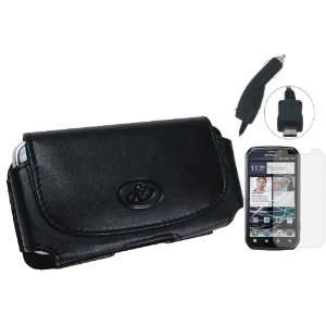  Motorola Photon 4G MB855 Electrify Premium Leather Case 