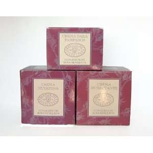  Set of 3 Creams with Rose Hip Oil (Aceite Rosa Mosqueta 