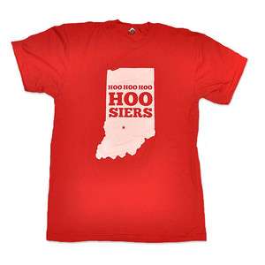 Hoo Hoo Hoo HOOSIERS Vintage T SHIRT Indiana Basketball #IUBB The 