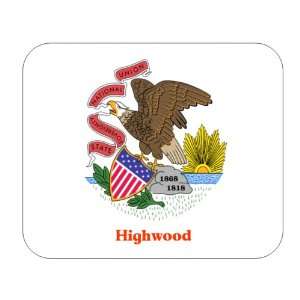  US State Flag   Highwood, Illinois (IL) Mouse Pad 