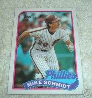 MIKE SCHMIDT 1989 TOPPS #530 MINT 20 CARD LOT  
