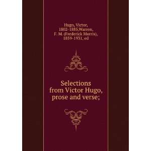   1802 1885,Warren, F. M. (Frederick Morris), 1859 1931, ed Hugo Books