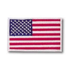  American Flag with White Trim Patch 